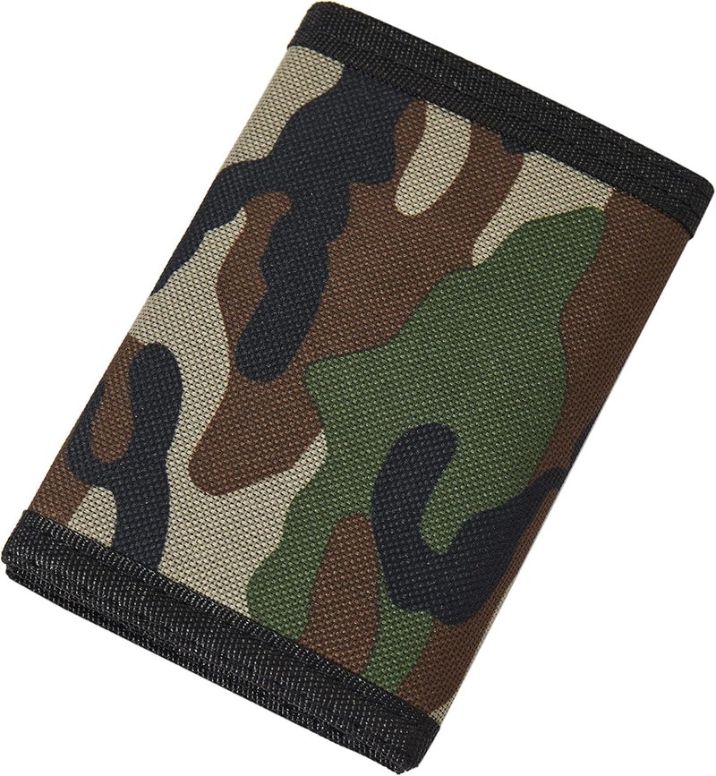 Nitort Wallet, Canvas Outdoor Sports Wallets for Kid, Lovely Wallet with Zipper for Kids- Front Pocket Wallet with Magic Sticker - Image 4
